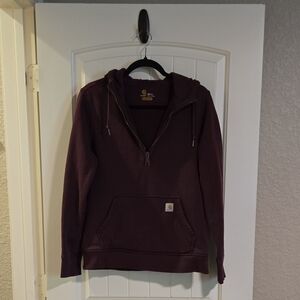 Carhartt‎ Womens Burgundy Hoodie